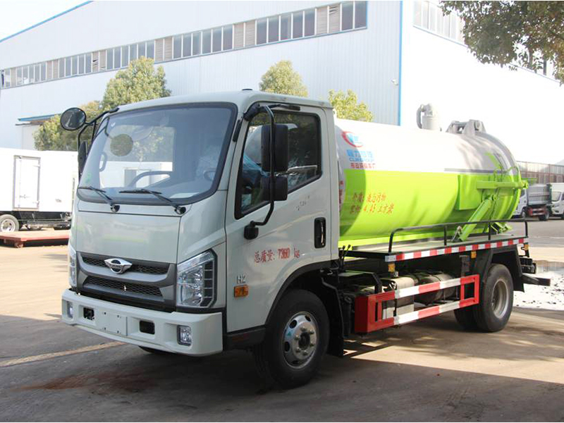 國六福田5方吸污車（全柴115馬力）