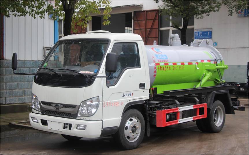 藍(lán)牌清洗吸污車配置參數(shù)